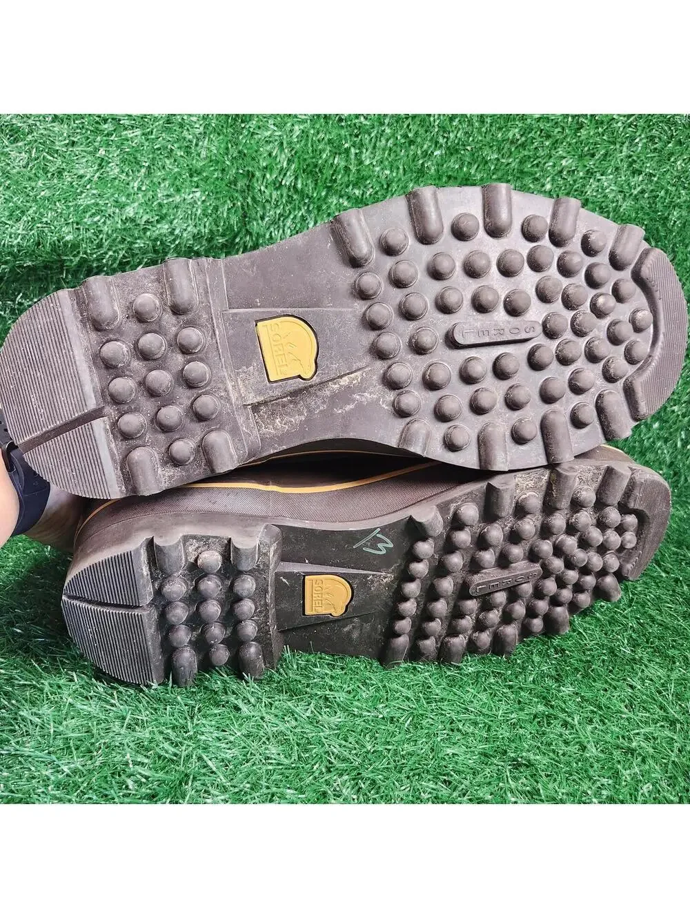 Sorel Kananaskis II LM1002-200 Insulated Winter Snow Boots Leather Rubber Sz 11